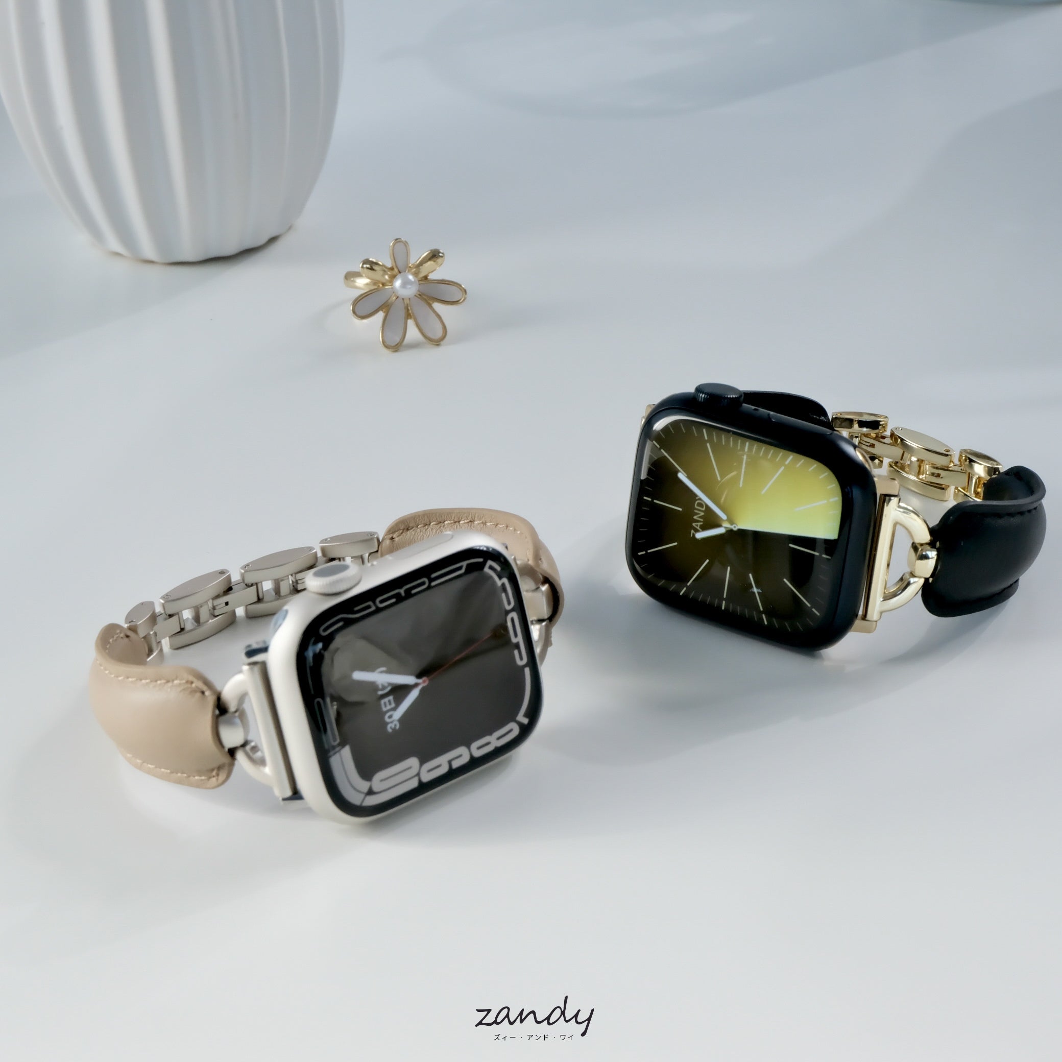 【レザーバックルブレスバンド】アップルウォッチバンド  レザーベルト Apple Watch サブ画像