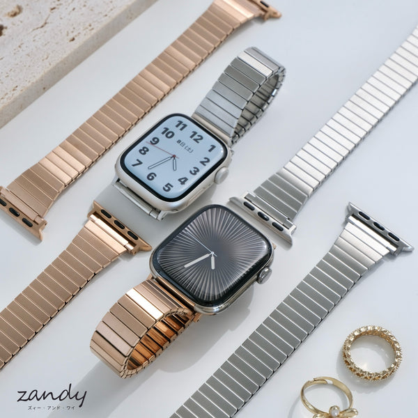 POP UP先行商品！【ステンレスループバンド】B076 アップルウォッチバンド ステンレスベルト ループバンド Apple Watch