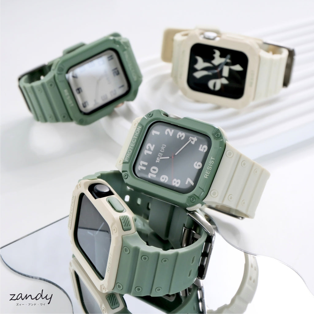 限定カラー！【スポーツ一体式バンド】A005 アップルウォッチバンド 一体式ベルト Apple Watch