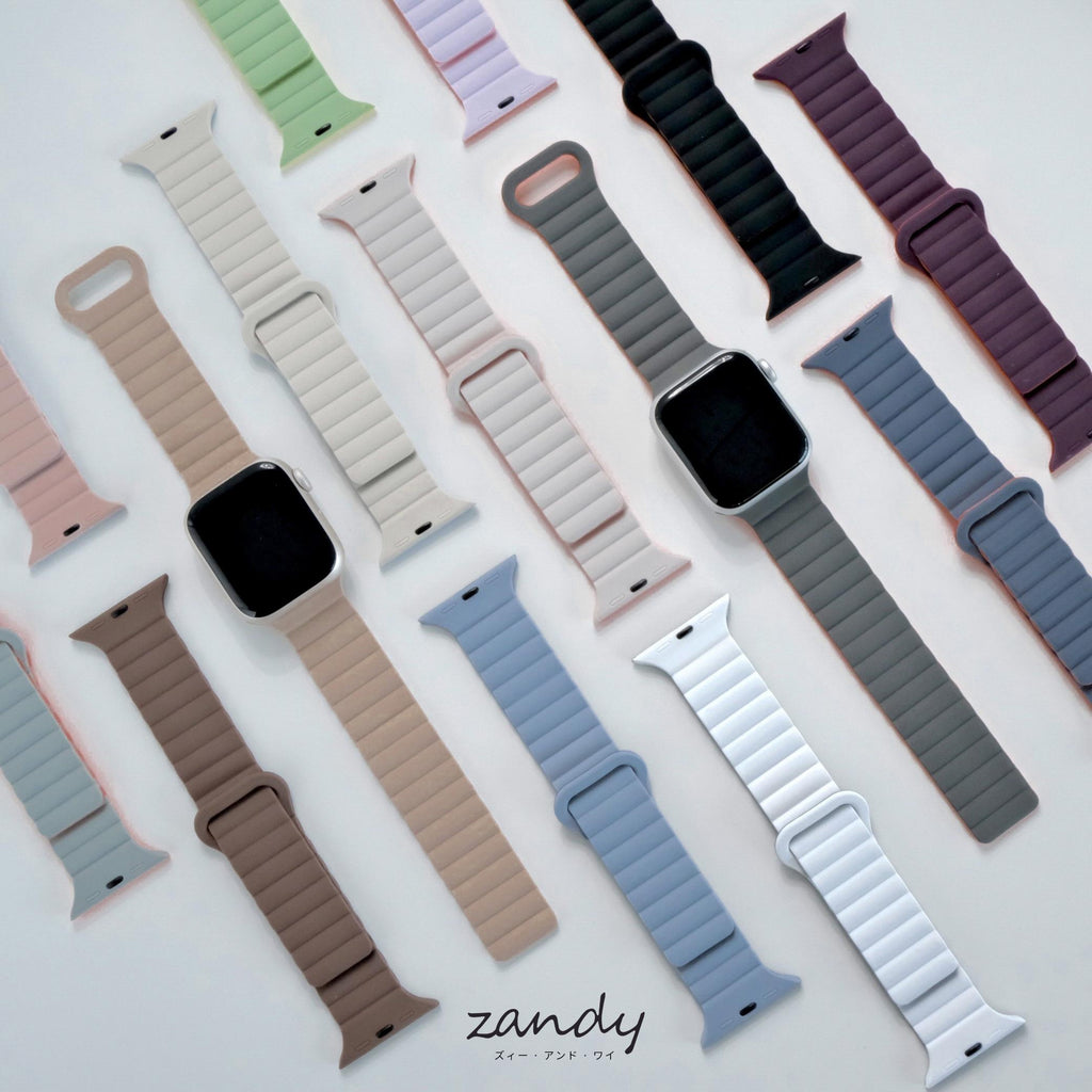 【マグネットシリコンループ】アップルウォッチバンド シリコンベルト Apple Watch