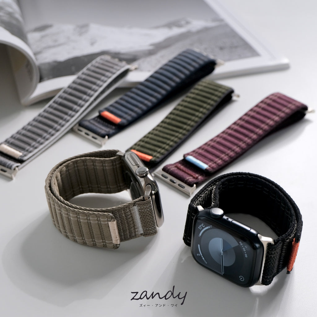 【ステッチナイロンループ】B050 アップルウォッチバンド ナイロンベルト Apple Watch