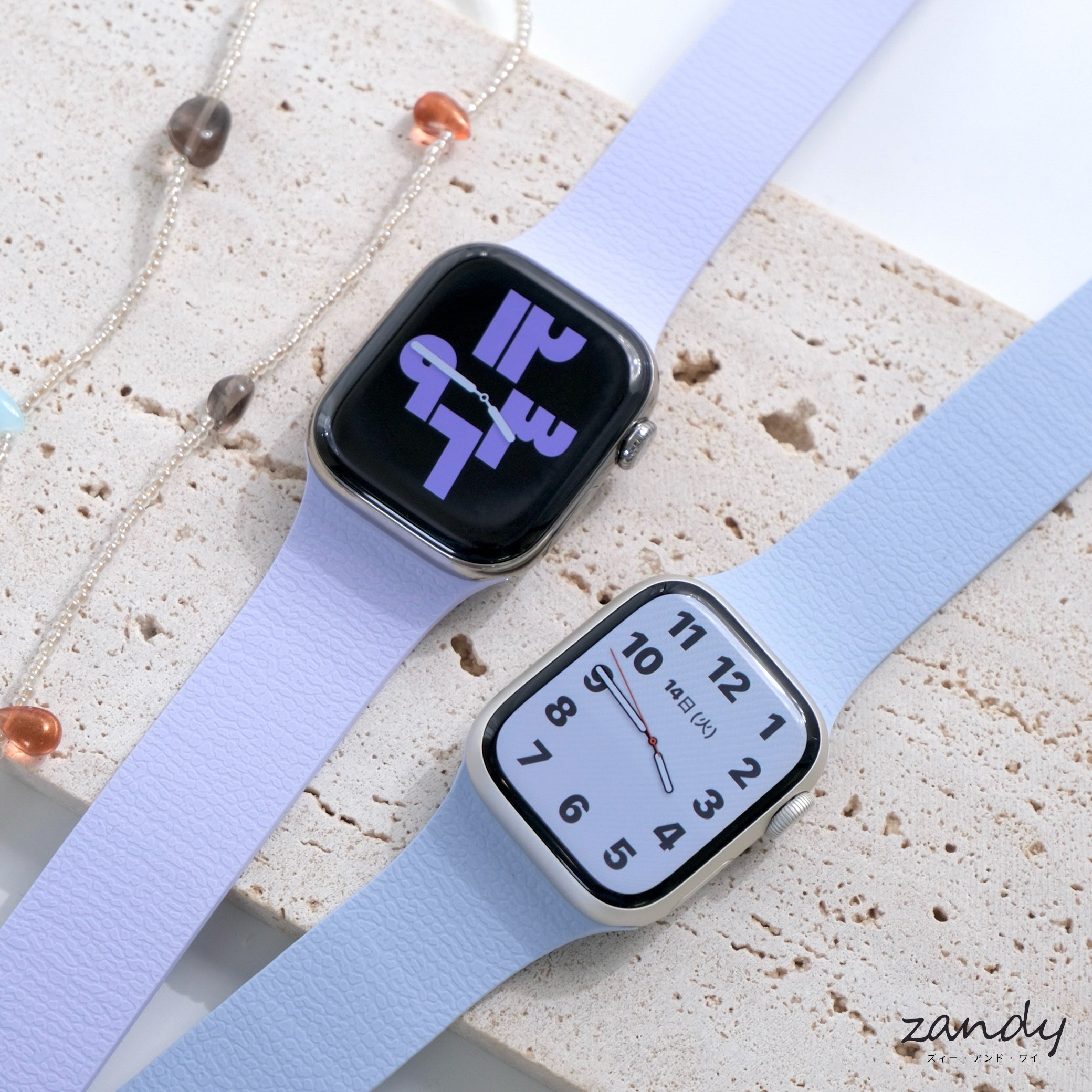 新色登場！【ライムゼストマグバンド】B066 アップルウォッチバンド シリコンベルト マグネット留め Apple Watch