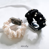 【パールグロウシュシュバンド】B074アップルウォッチバンド シュシュベルト Apple Watch