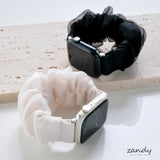 【シアーシフォンシュシュバンド】B073 アップルウォッチバンド シュシュベルト Apple Watch