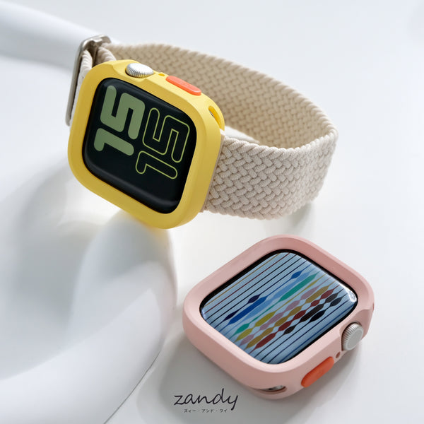 マット新色！【スクエアソフトフレーム】C001 アップルウォッチカバー ソフトフレーム Apple Watch