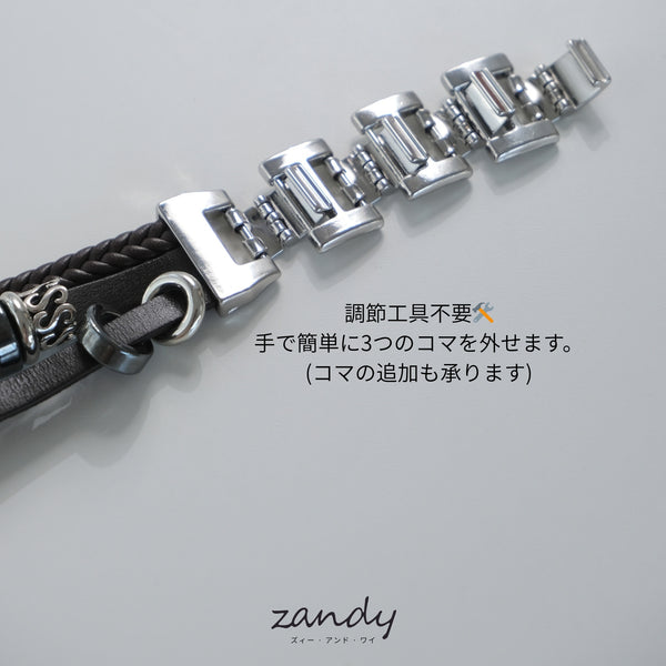 【リーフレザーブレスバンド】B067 アップルウォッチバンド 革ブレスレットベルト ハンドメイド  Apple Watch