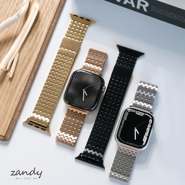 【モザイクループバンド】B068 アップルウォッチバンド マグネット ステンレスベルト Apple Watch
