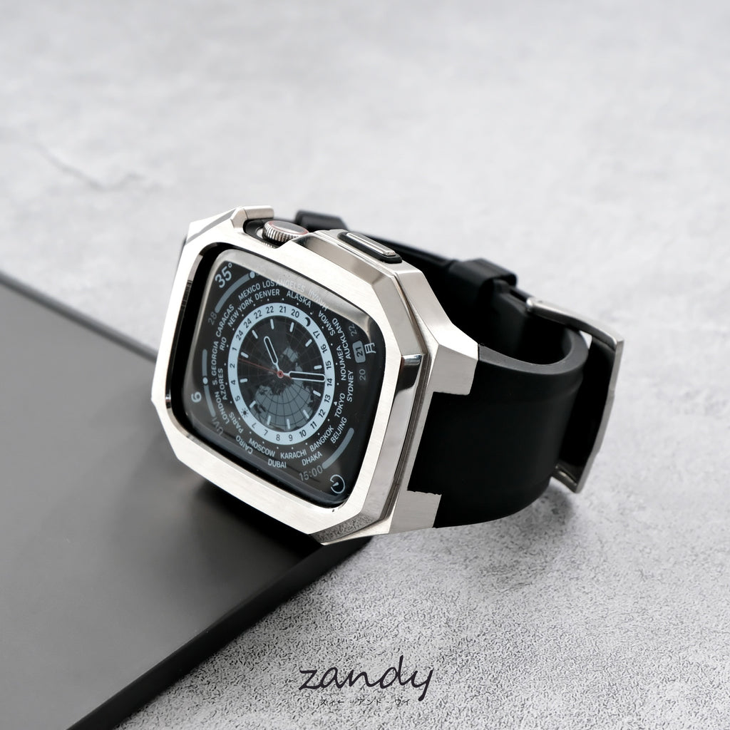 【ステンレスフレーム一体式バンド】アップルウォッチバンド 一体式ベルト Apple Watch
