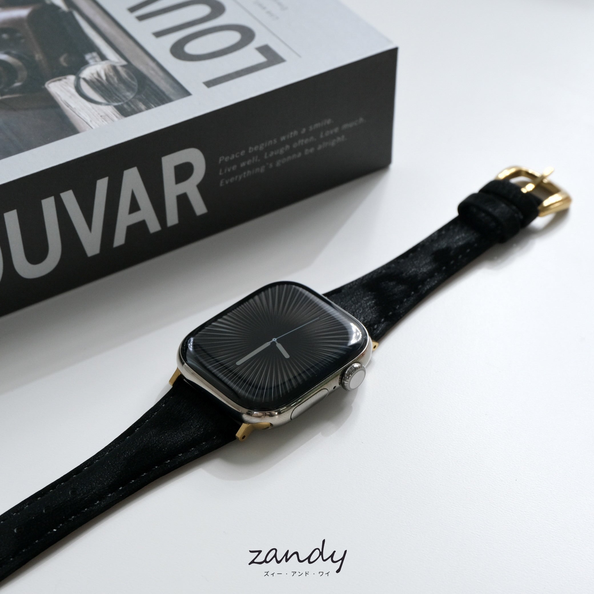 【デザインガラレザーバンド】B071 アップルウォッチバンド  レザーベルト Apple Watch
