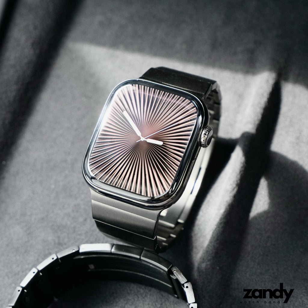 【エフォートレスブレスバンド】B065 アップルウォッチバンド ブレスレット ステンレスベルト Apple Watch