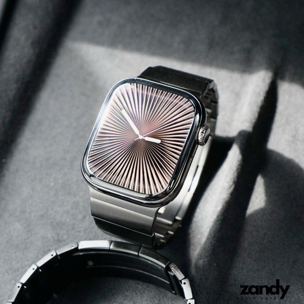 【エフォートレスブレスバンド】B065 アップルウォッチバンド ブレスレット ステンレスベルト Apple Watch