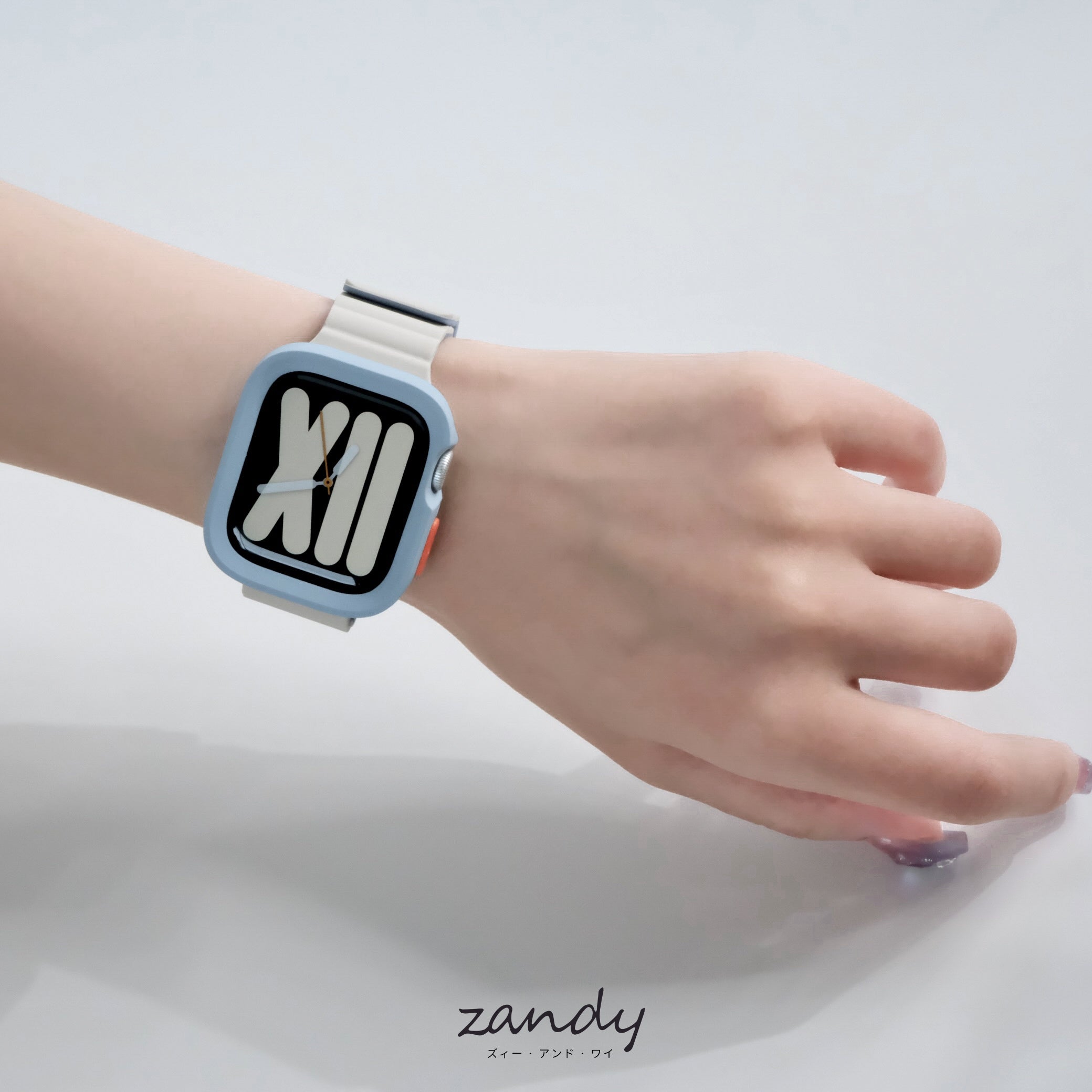 【スクエアソフトフレームケース】アップルウォッチカバー ソフトフレーム Apple Watch