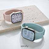 新色登場！【ライムゼストマグバンド】B066 アップルウォッチバンド シリコンベルト マグネット留め Apple Watch (コピー)