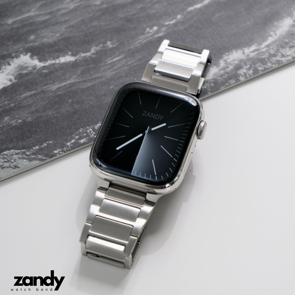 調整は10秒で終わり！【エフォートレススチールバンド】B064 アップルウォッチバンド ステンレスベルト Apple Watch