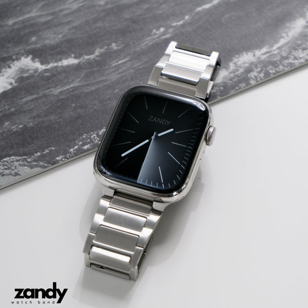 調整は10秒で終わり！【エフォートレススチールバンド】B064 アップルウォッチバンド ステンレスベルト Apple Watch
