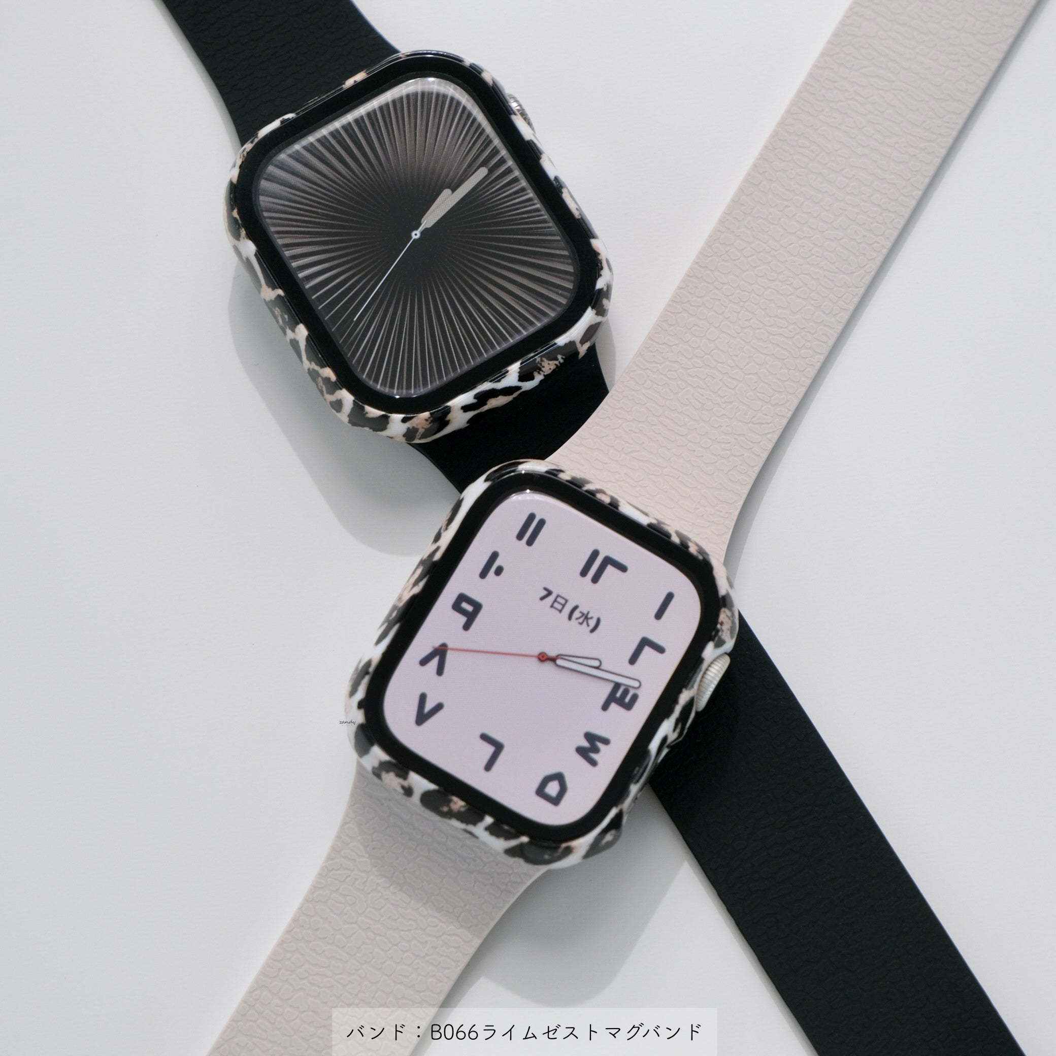 Apple Watch11対応！【レオパードフルケース】 C004 アップルウォッチフルカバー  ハードケース 全面保護  ヒョウ柄  Apple Watch