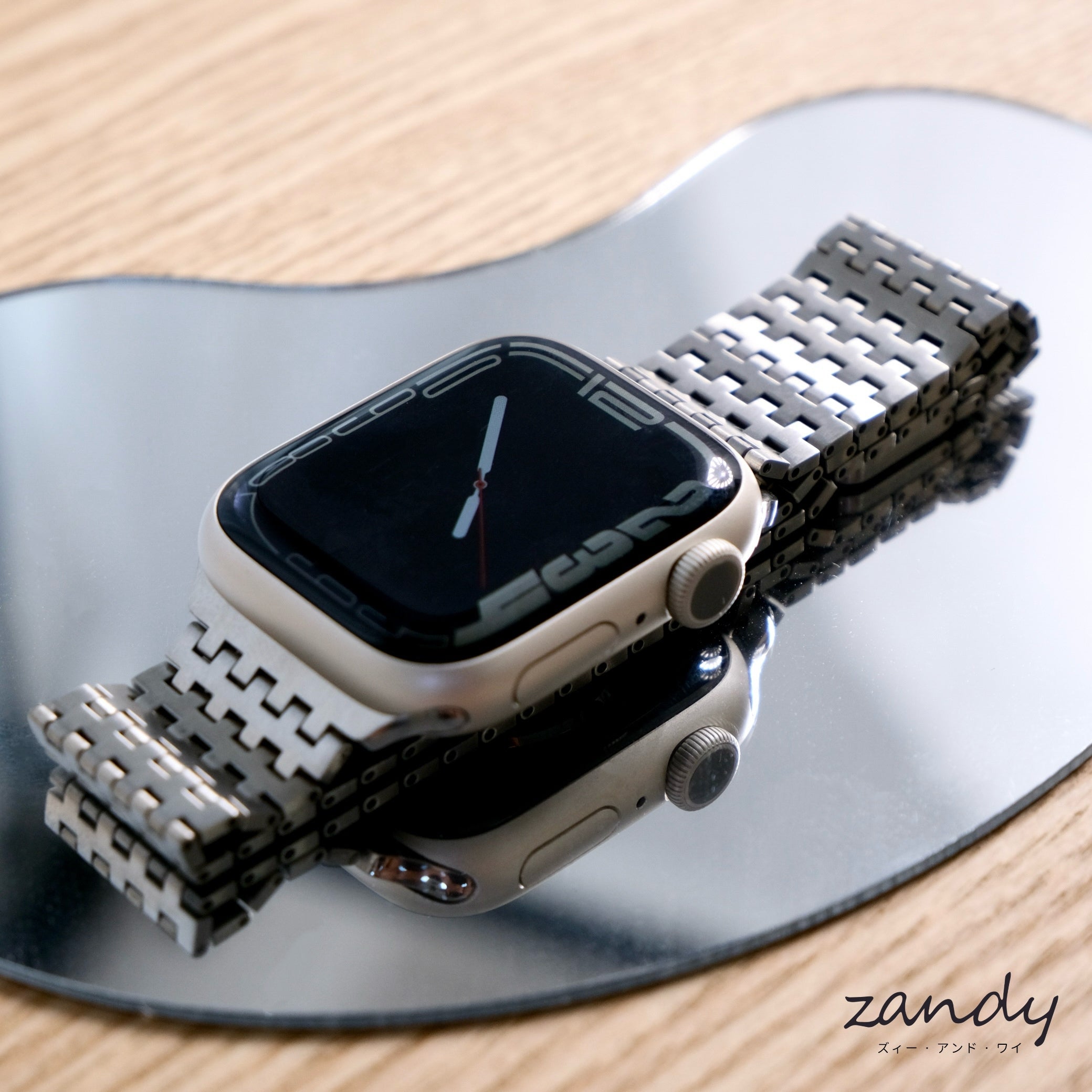 【モザイクループバンド】B068 アップルウォッチバンド マグネット ステンレスベルト Apple Watch