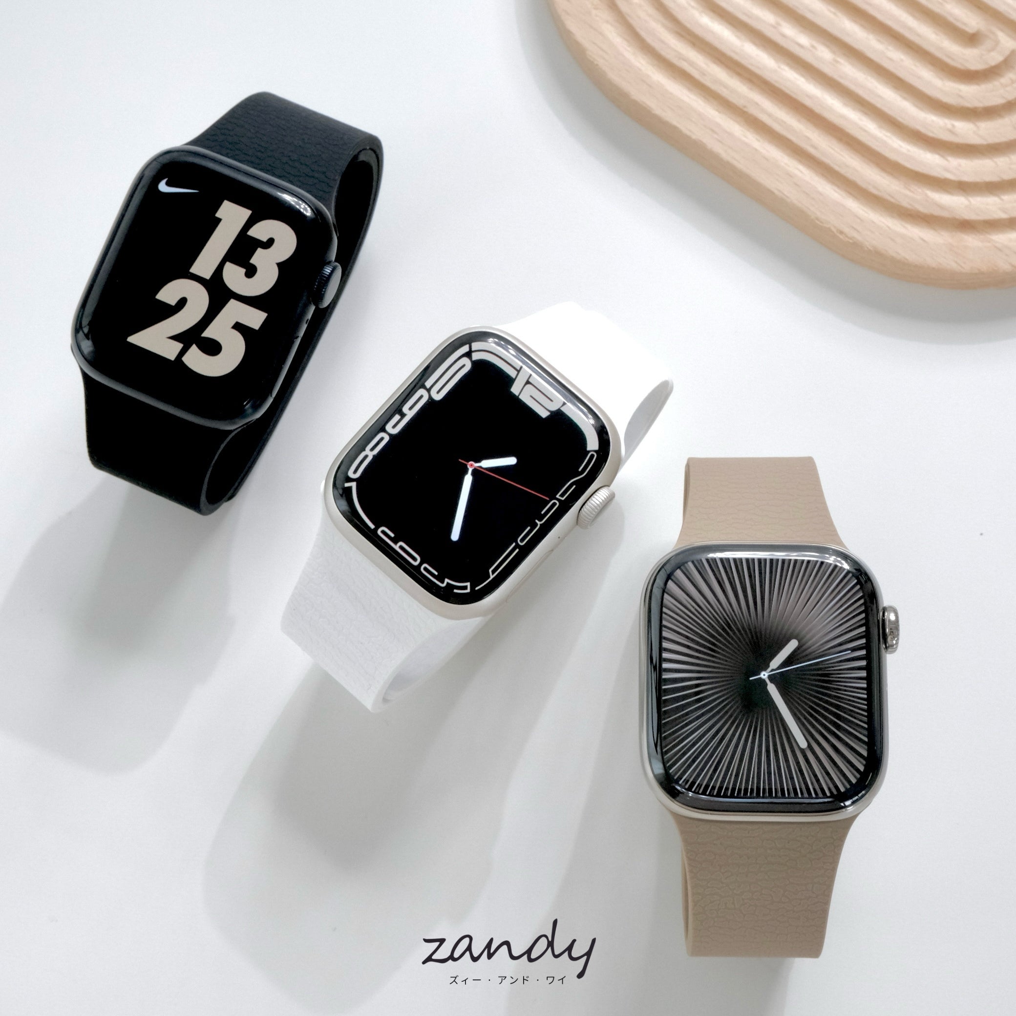 【ライムゼストマグバンド】B066 アップルウォッチバンド シリコンベルト マグネット留め Apple Watch