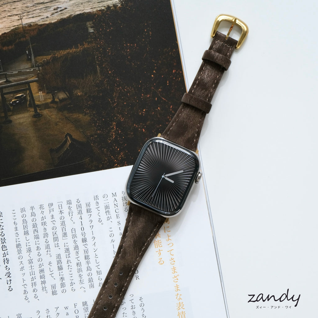【デザインガラレザーバンド】B071 アップルウォッチバンド  レザーベルト Apple Watch
