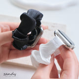 【サテンシュシュバンド】B075 アップルウォッチバンド シュシュベルト Apple Watch