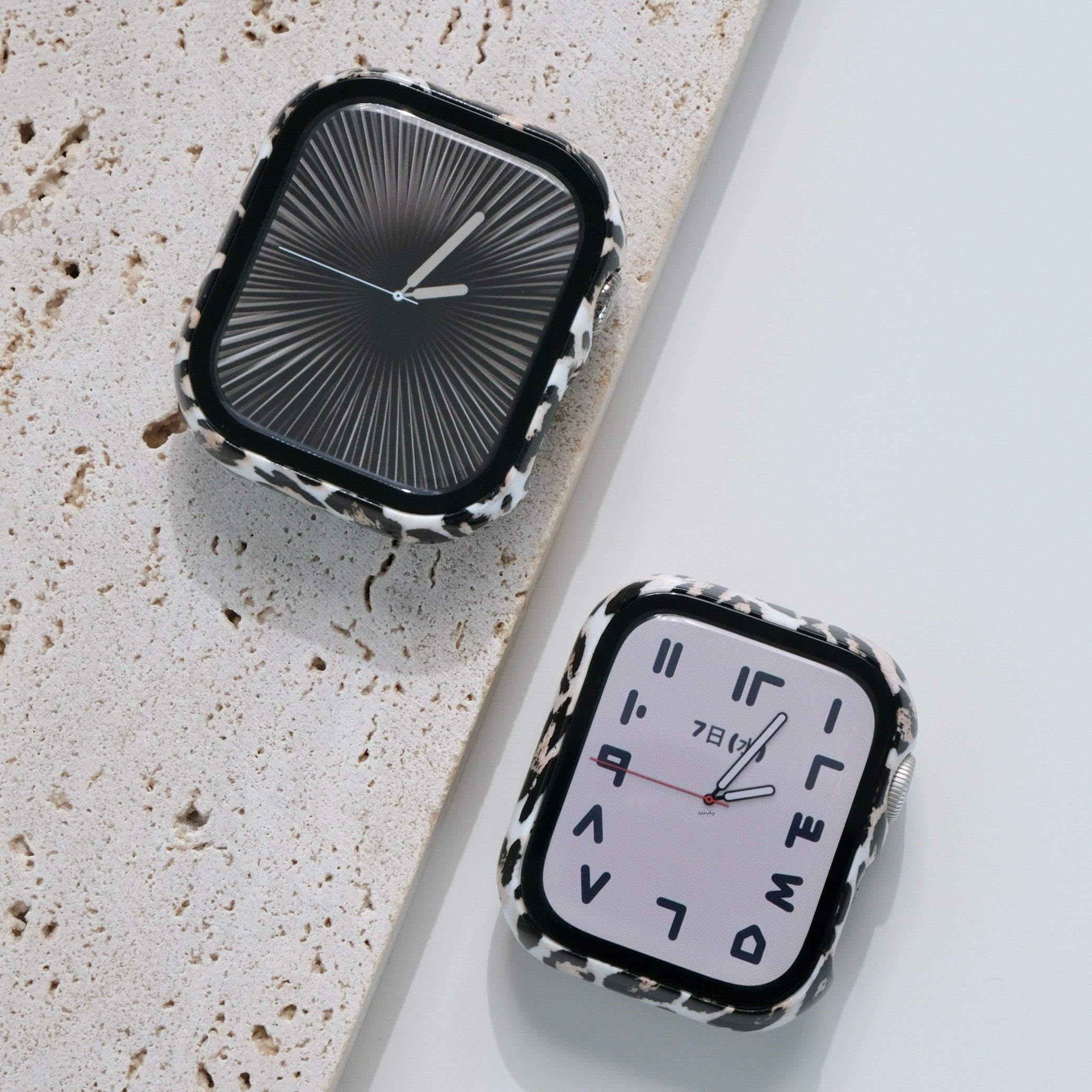 Apple Watch11対応！【レオパードフルケース】 C004 アップルウォッチフルカバー  ハードケース 全面保護  ヒョウ柄  Apple Watch サブ画像