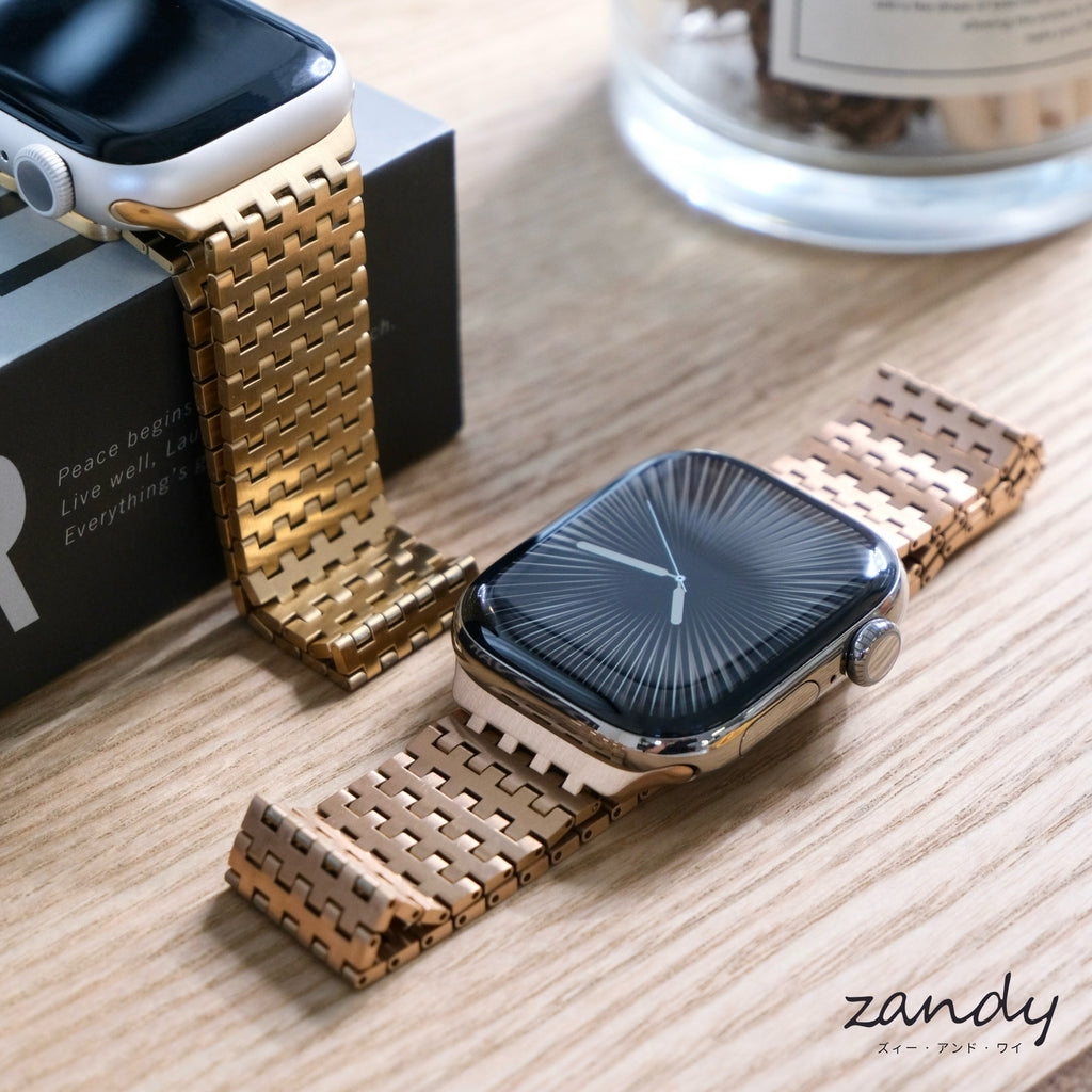 【モザイクループバンド】B068 アップルウォッチバンド マグネット ステンレスベルト Apple Watch