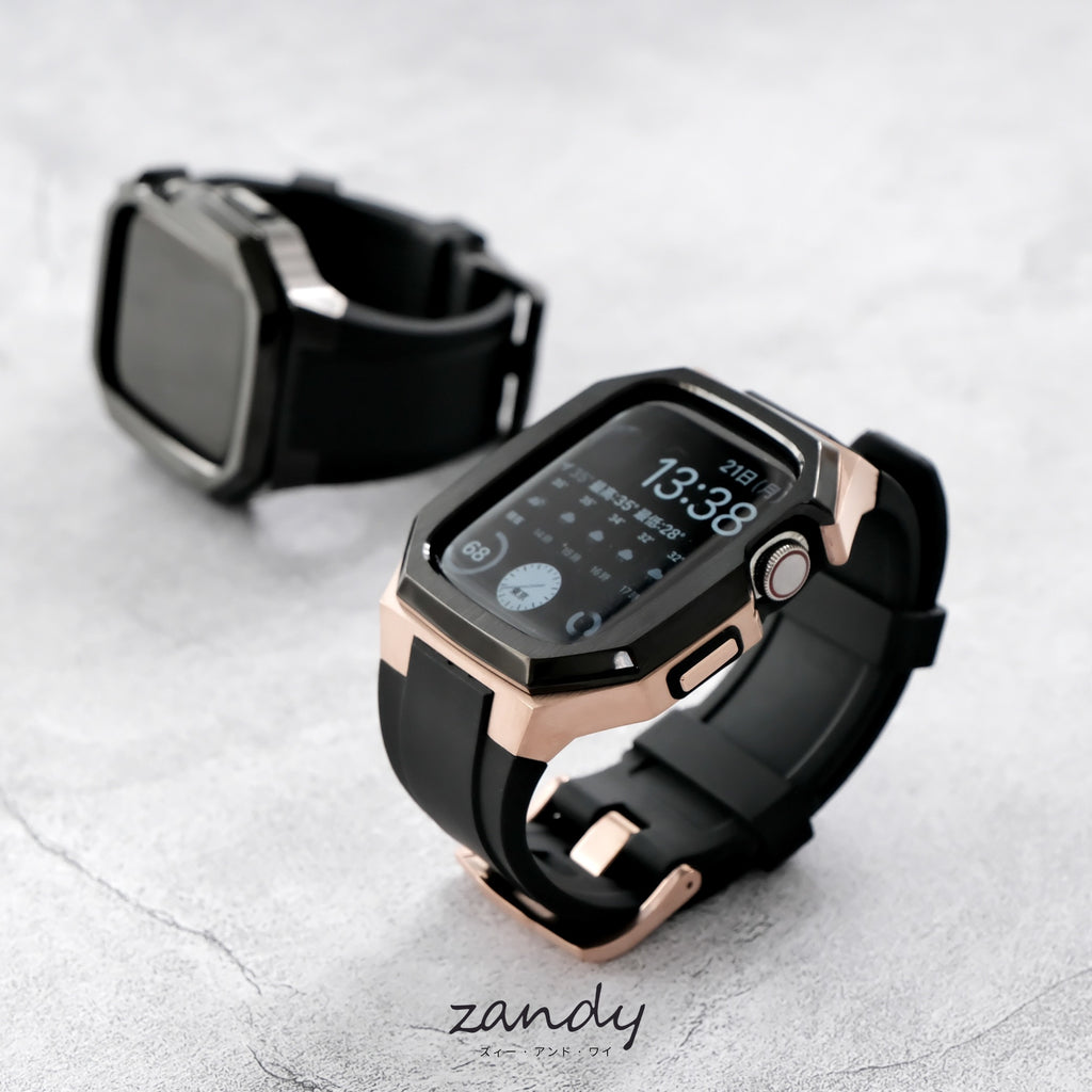【ステンレスフレーム一体式バンド】アップルウォッチバンド 一体式ベルト Apple Watch