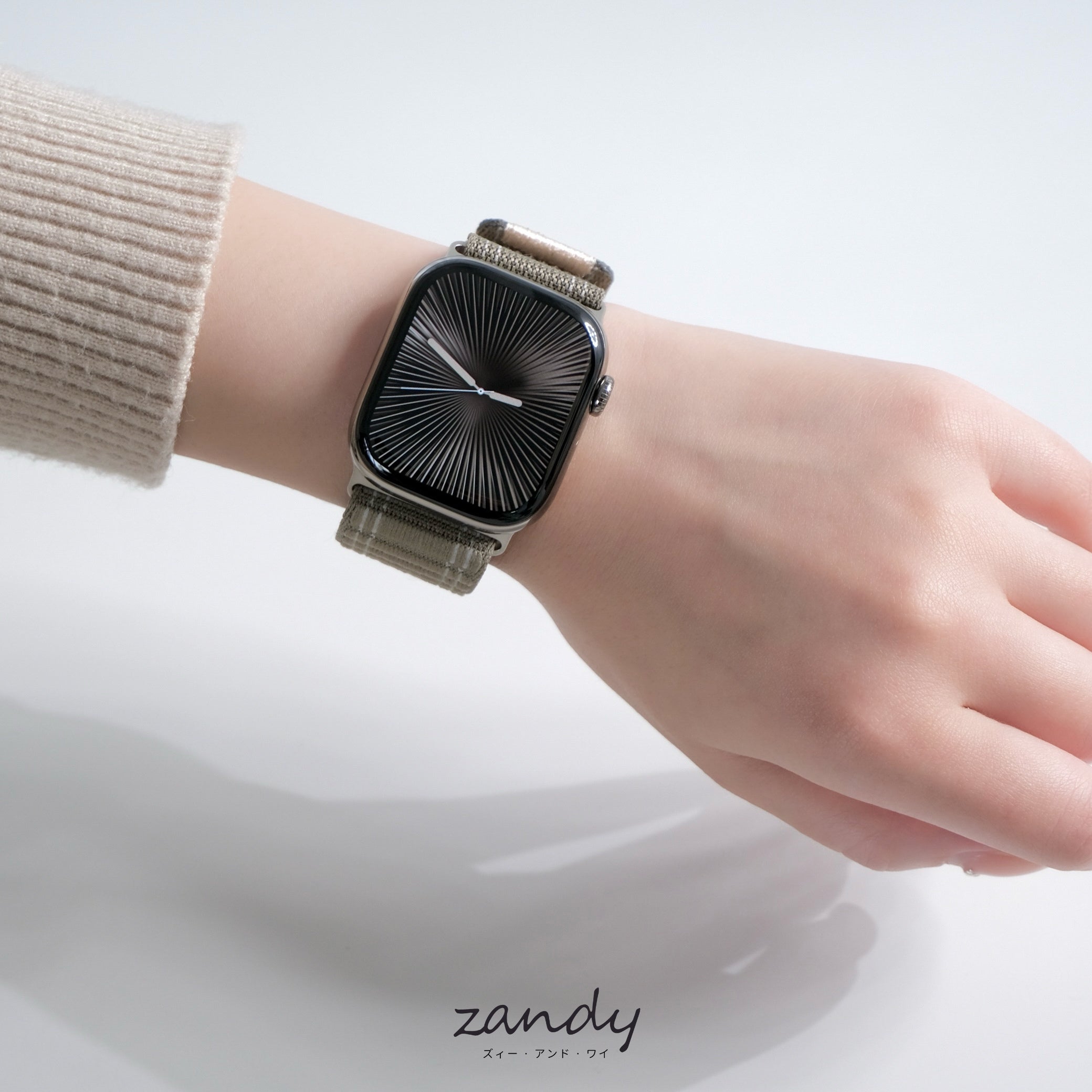 【ステッチナイロンループ】B050 アップルウォッチバンド ナイロンベルト Apple Watch