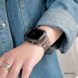 【エアクリアケース一体式バンド】A015 アップルウォッチバンド 一体式ベルト Apple Watch 10/11専用モデル