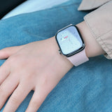新色登場！【ライムゼストマグバンド】B066 アップルウォッチバンド シリコンベルト マグネット留め Apple Watch (コピー)