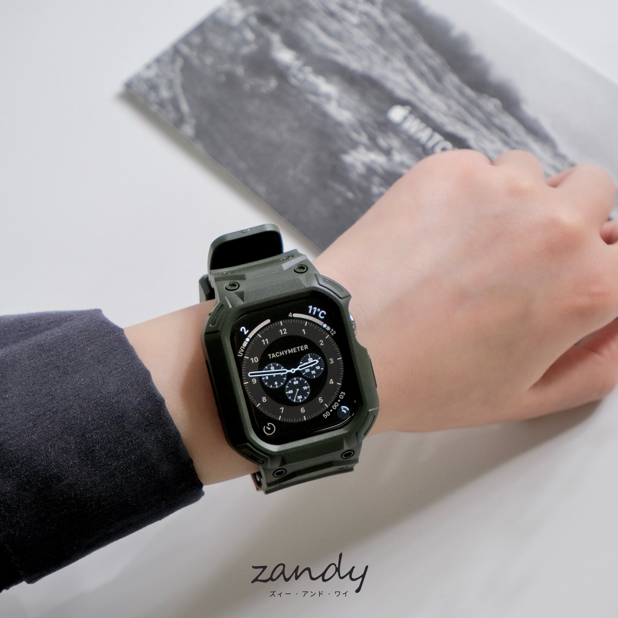 【TPU一体式バンド】A013 アップルウォッチバンド 一体式ベルト Apple Watch 10/11専用モデル