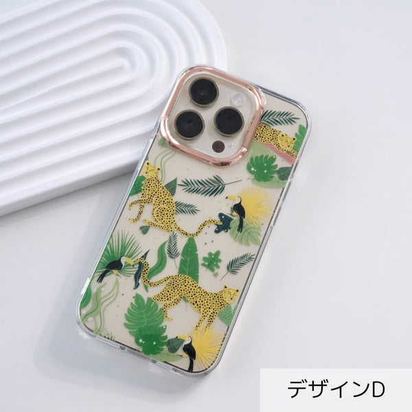 【フラワーデザイン】iPhoneケース クリアケース
