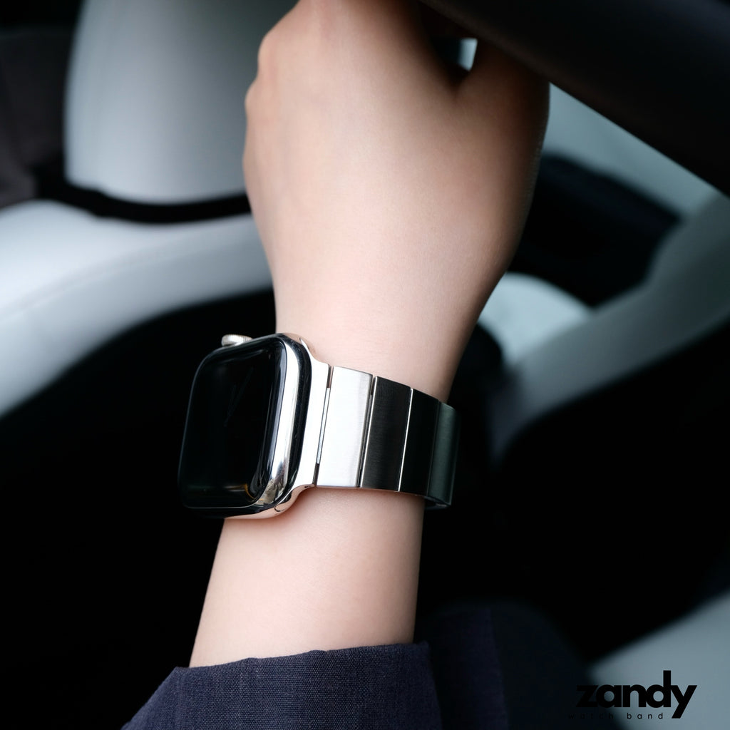 【エフォートレスブレスバンド】B065 アップルウォッチバンド ブレスレット ステンレスベルト Apple Watch