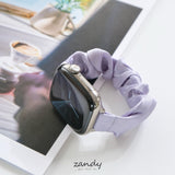 【サテンシュシュバンド】B075 アップルウォッチバンド シュシュベルト Apple Watch