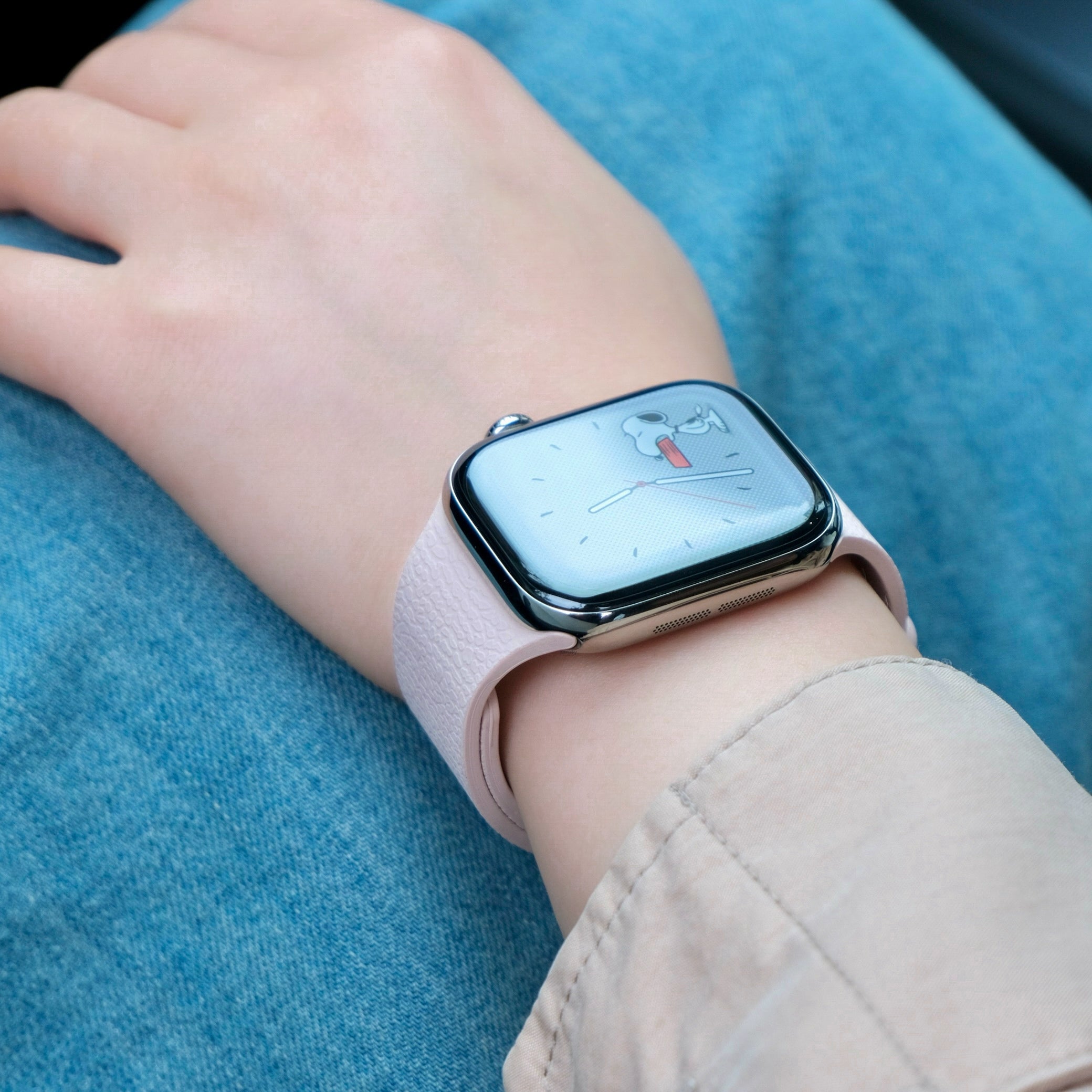 新色登場！【ライムゼストマグバンド】B066 アップルウォッチバンド シリコンベルト マグネット留め Apple Watch