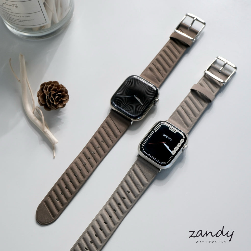 【ストライプバンド】 B062 アップルウォッチバンド ナイロン レザーベルト Apple Watch