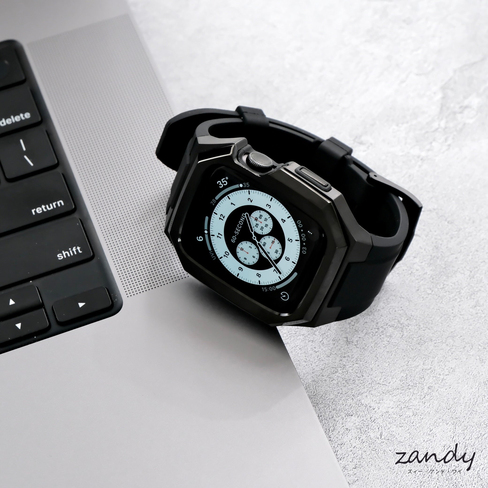 【ステンレスフレーム一体式バンド】アップルウォッチバンド 一体式ベルト Apple Watch