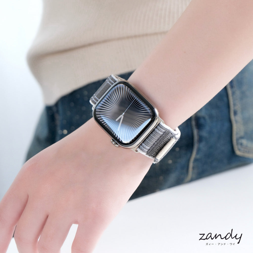 【ステッチナイロンループ】B050 アップルウォッチバンド ナイロンベルト Apple Watch