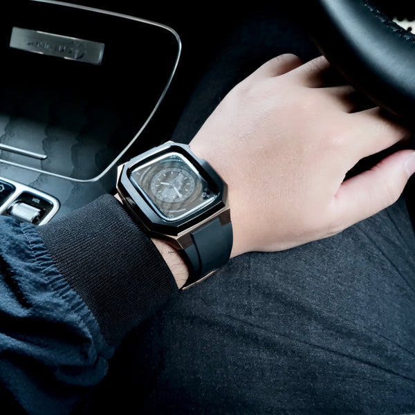 【ステンレスフレーム一体式バンド】アップルウォッチバンド 一体式ベルト Apple Watch