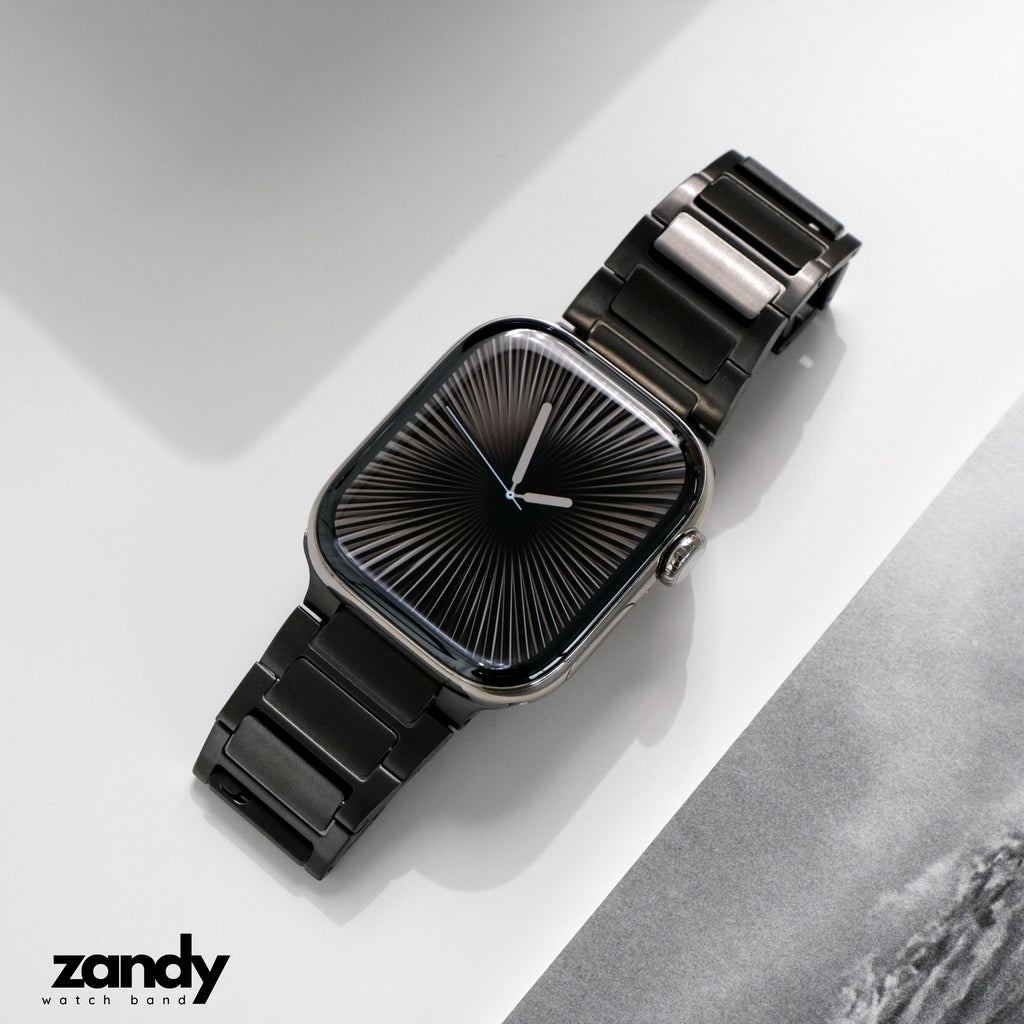 調整は10秒で終わり！【エフォートレススチールバンド】B064 アップルウォッチバンド ステンレスベルト Apple Watch