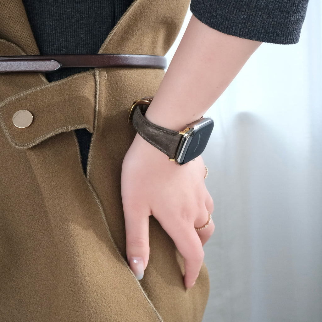 【デザインガラレザーバンド】B071 アップルウォッチバンド  レザーベルト Apple Watch
