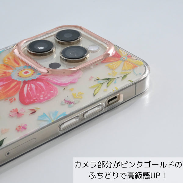 【フラワーデザイン】iPhoneケース クリアケース