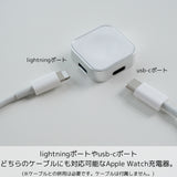 【2 way Charge】Apple Watch 2way アップルウォッチ充電器 ポータブルマグネット式ワイヤレス充電器