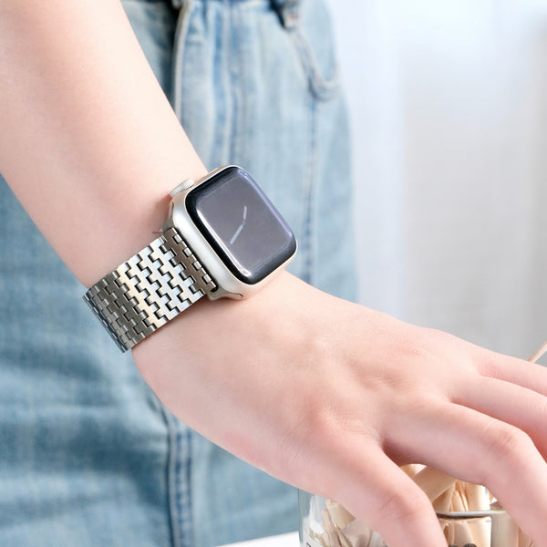【モザイクループバンド】B068 アップルウォッチバンド マグネット ステンレスベルト Apple Watch