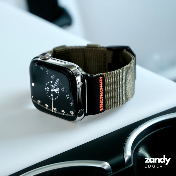 EDGE+【ミッションナイロンバンド】B078 アップルウォッチバンド ナイロンベルト アウトドア Apple Watch