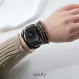 新色追加！【レザーブレスレットバンド】B003 アップルウォッチバンド 革ブレスレットベルト ハンドメイド  Apple Watch