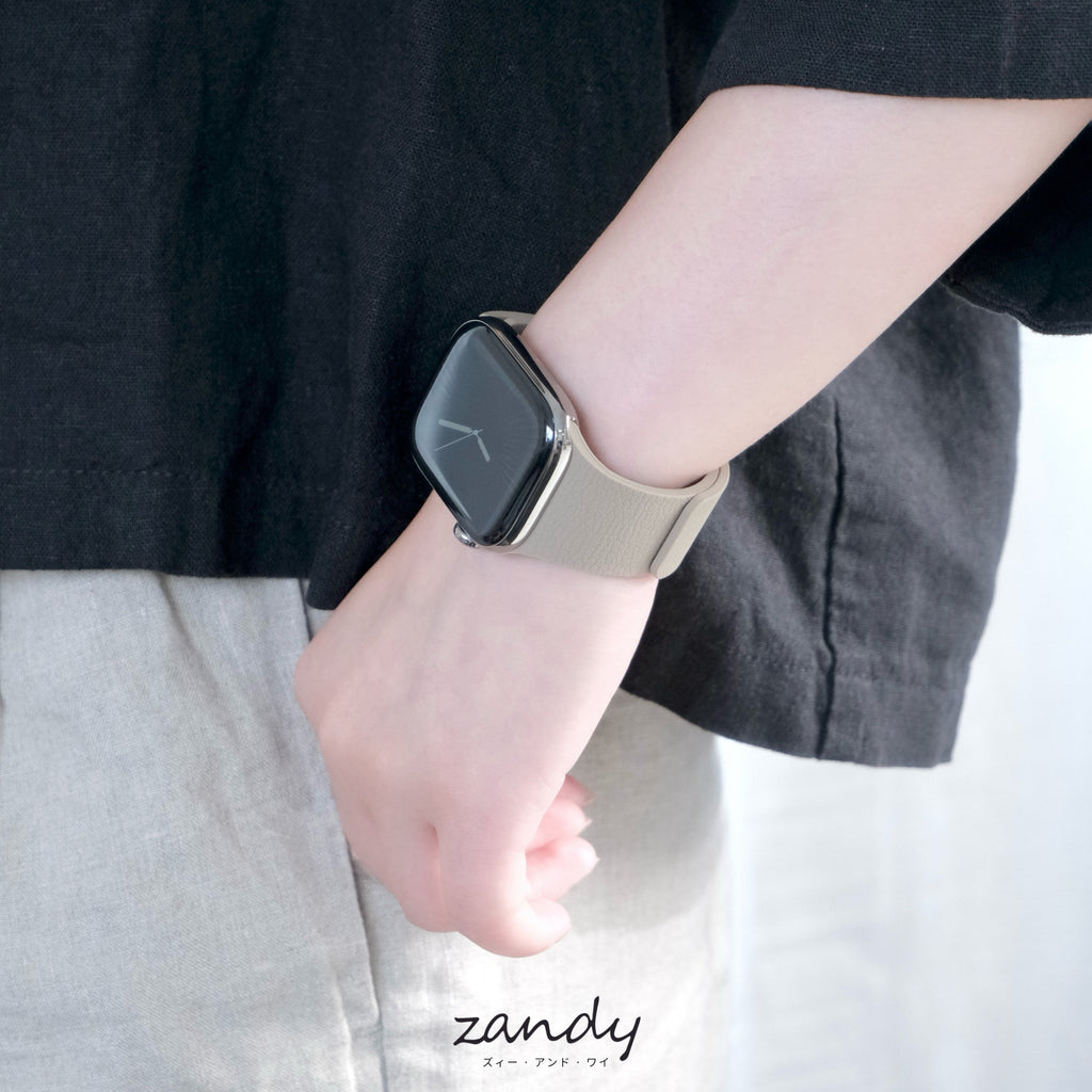 【ライムゼストマグバンド】B066 アップルウォッチバンド シリコンベルト マグネット留め Apple Watch