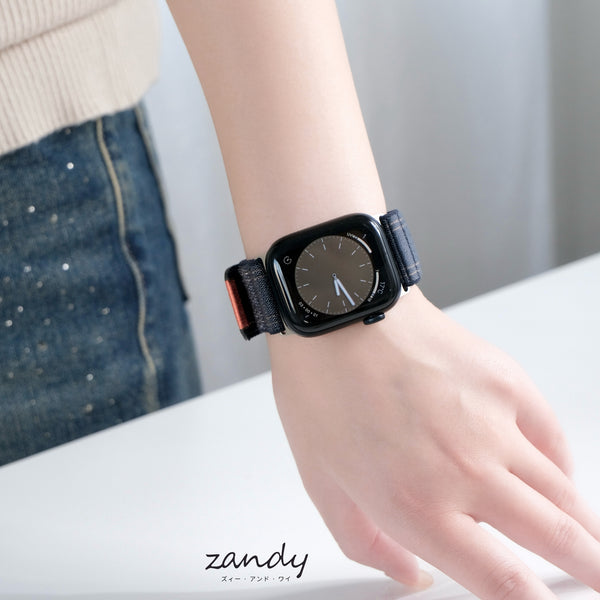 【ステッチナイロンループ】B050 アップルウォッチバンド ナイロンベルト Apple Watch