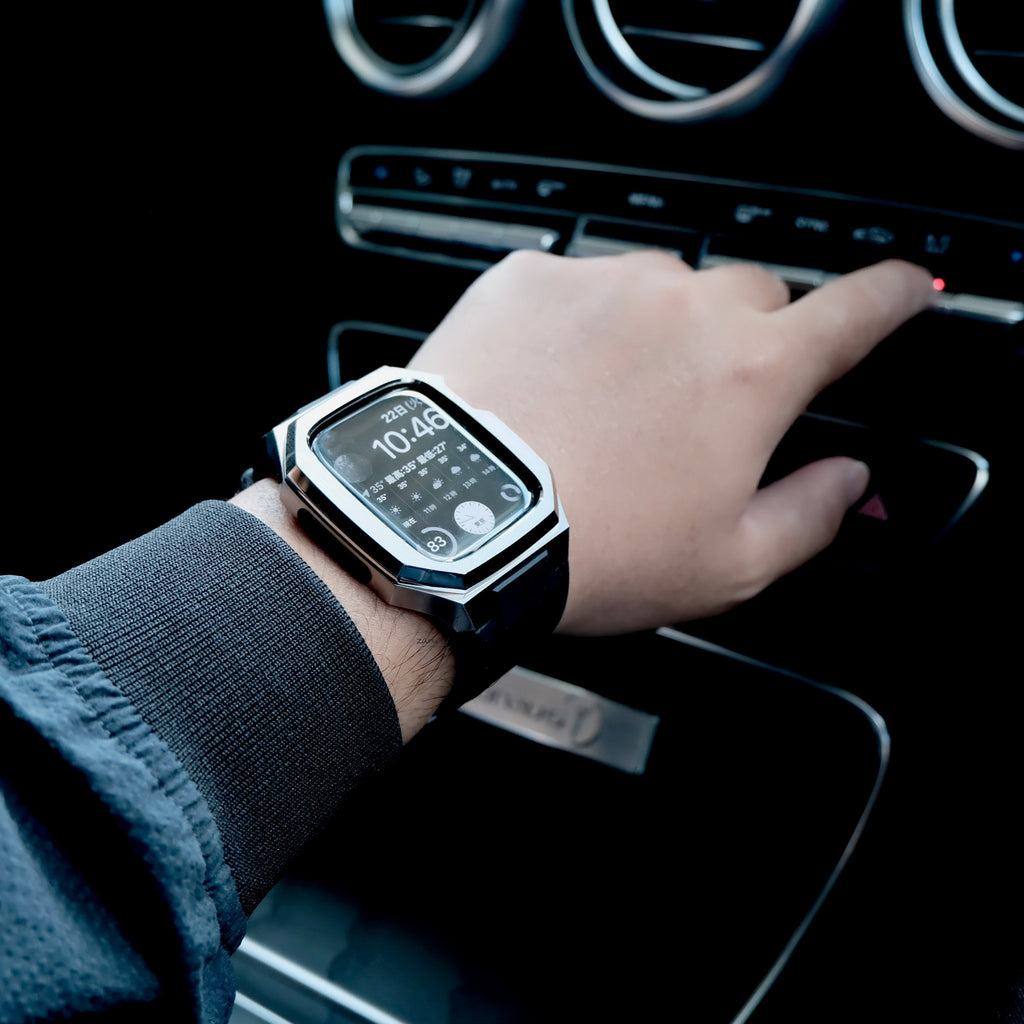 【ステンレスフレーム一体式バンド】アップルウォッチバンド 一体式ベルト Apple Watch