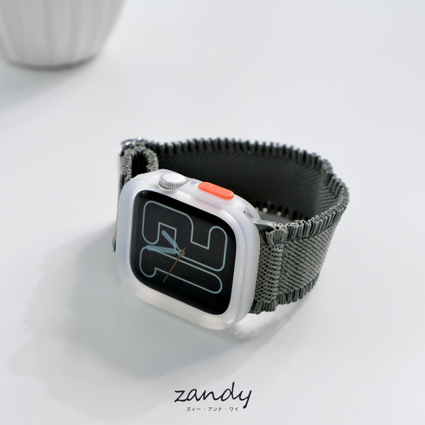 【スクエアソフトフレームケース】アップルウォッチカバー ソフトフレーム Apple Watch